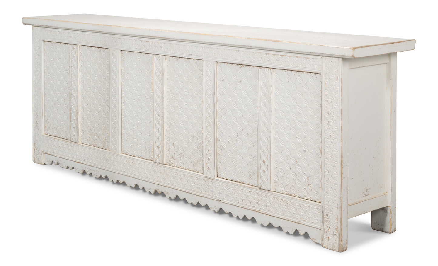 Sarreid - Persia Sideboard - White - Eclectic