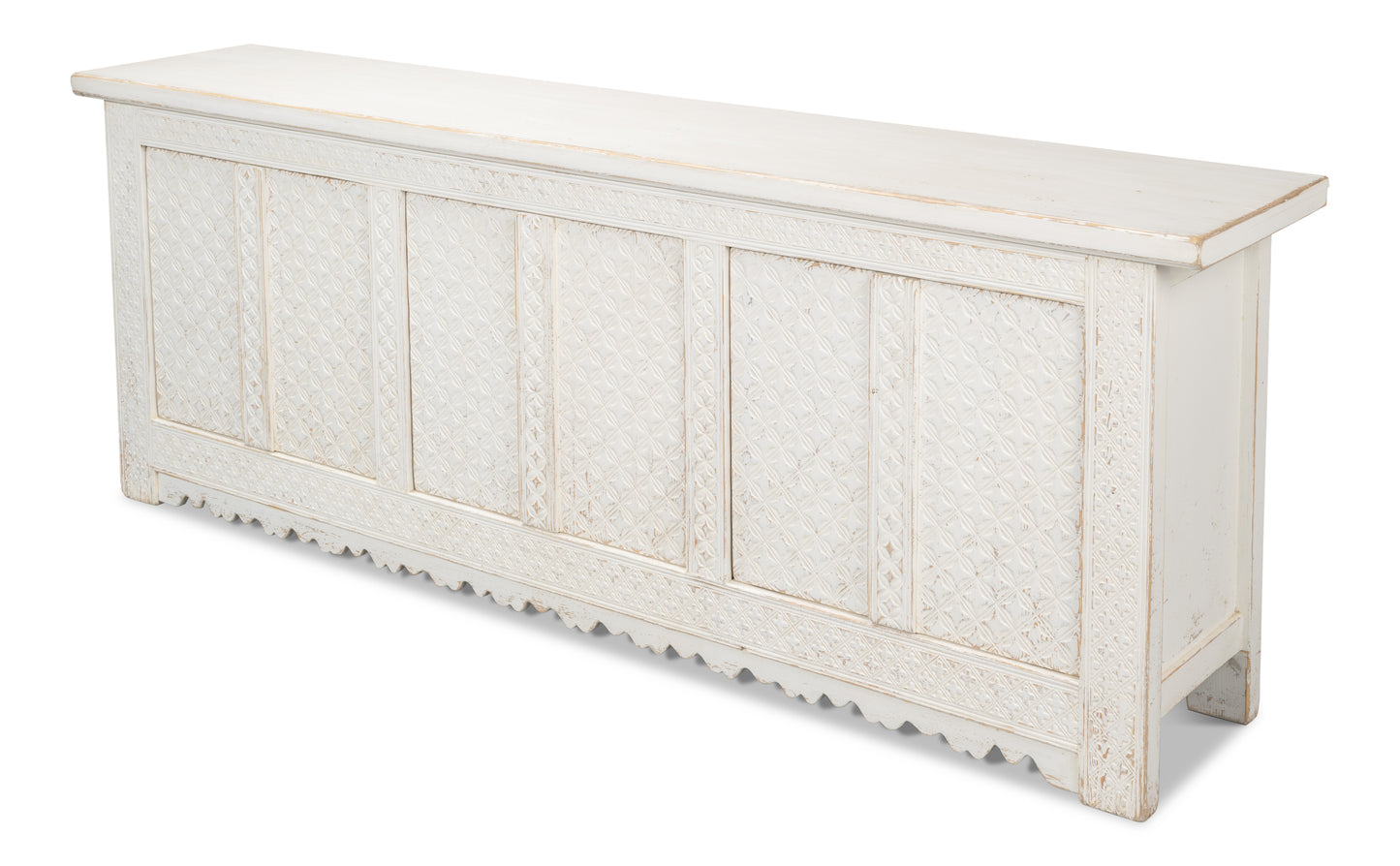 Sarreid - Persia Sideboard - White - Eclectic