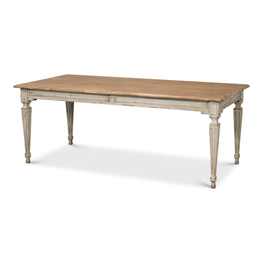 Sarreid - Elise Dining Table - Grey - Transitional