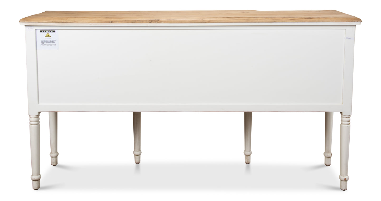 Sarreid - Celine Sideboard - White - Traditional