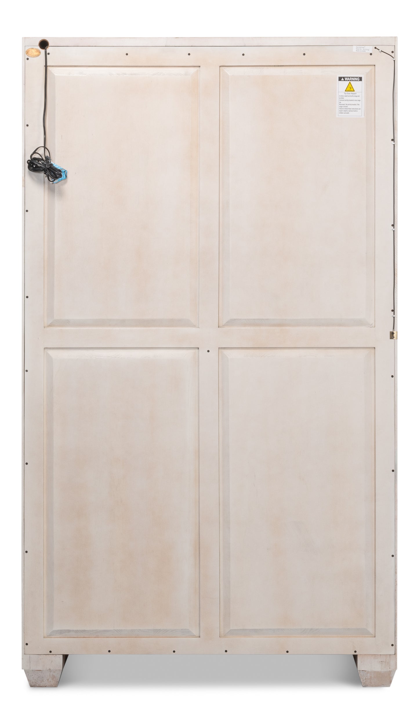 Sarreid - Vineyards Bar Cabinet - White - Traditional