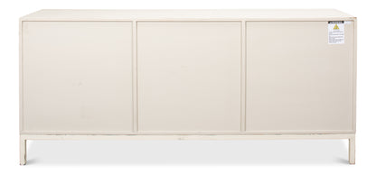 Sarreid - Becket Sideboard  Antique White - White - Transitional
