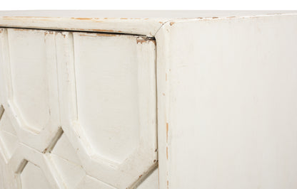 Sarreid - Becket Sideboard  Antique White - White - Transitional