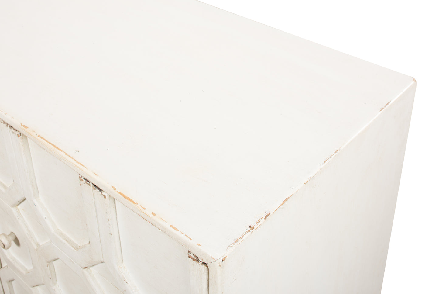 Sarreid - Becket Sideboard  Antique White - White - Transitional