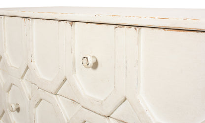 Sarreid - Becket Sideboard  Antique White - White - Transitional