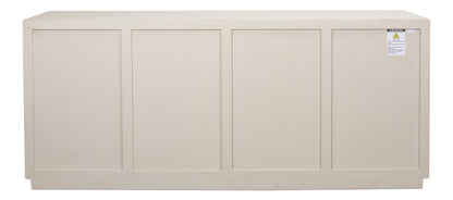 Sarreid - Hollis 4 Door Sideboard  Ant.White - White - Transitional