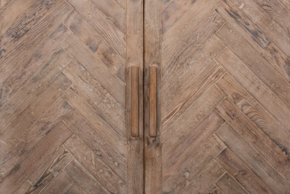 Sarreid - Hollis 4 Door Sideboard  Ant.White - White - Transitional