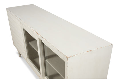 Sarreid - Reese Sideboard  Antique White - White - Transitional
