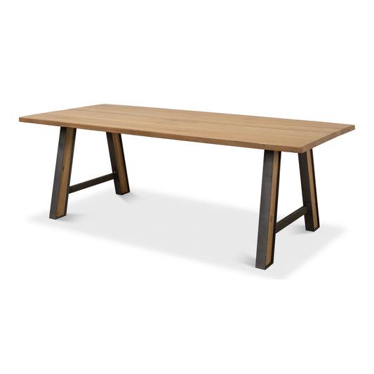 Sarreid - Missone Dining Table - Tan - Industrial