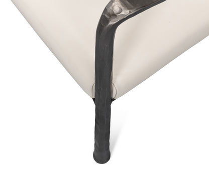 Sarreid - Eliana Bench - White - Modern