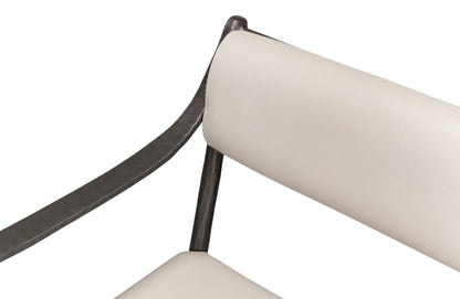 Sarreid - Eliana Bench - White - Modern