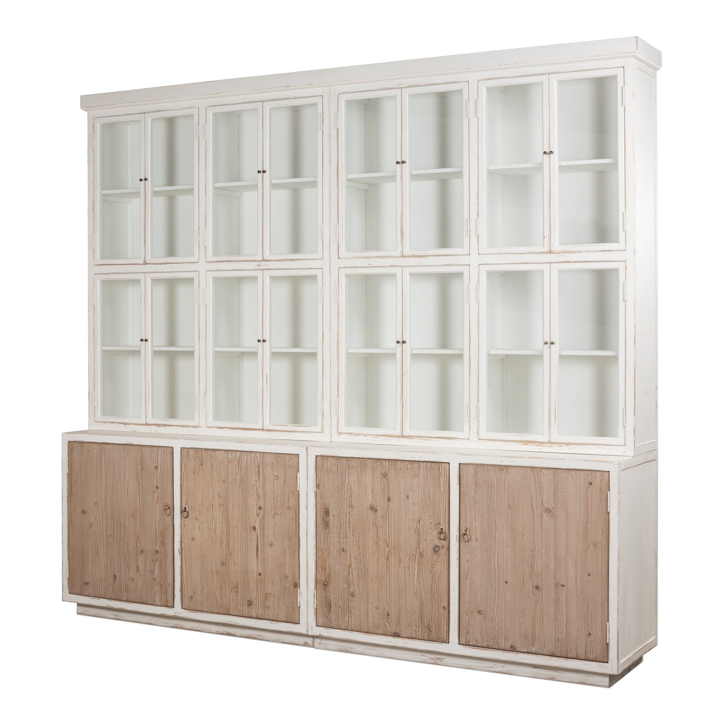 Sarreid - Connor Bookcase - White - Transitional