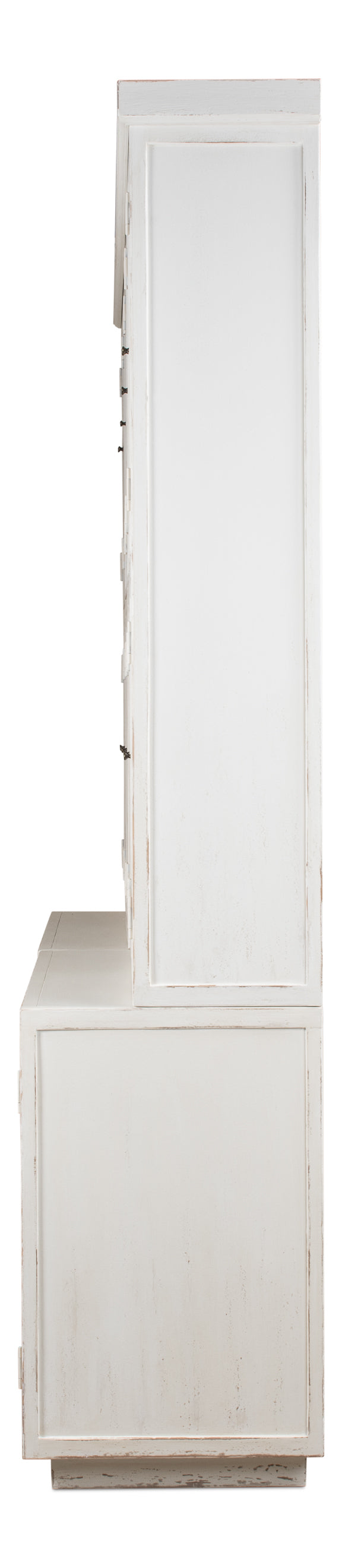 Sarreid - Connor Bookcase - White - Transitional