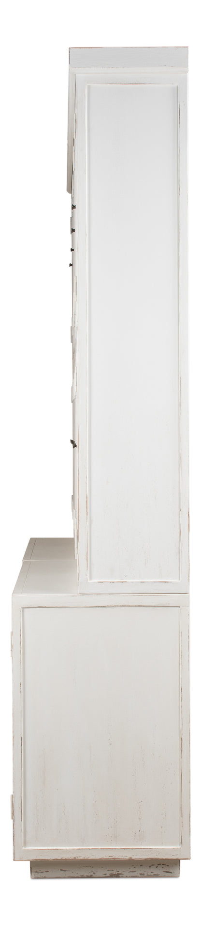 Sarreid - Connor Bookcase - White - Transitional