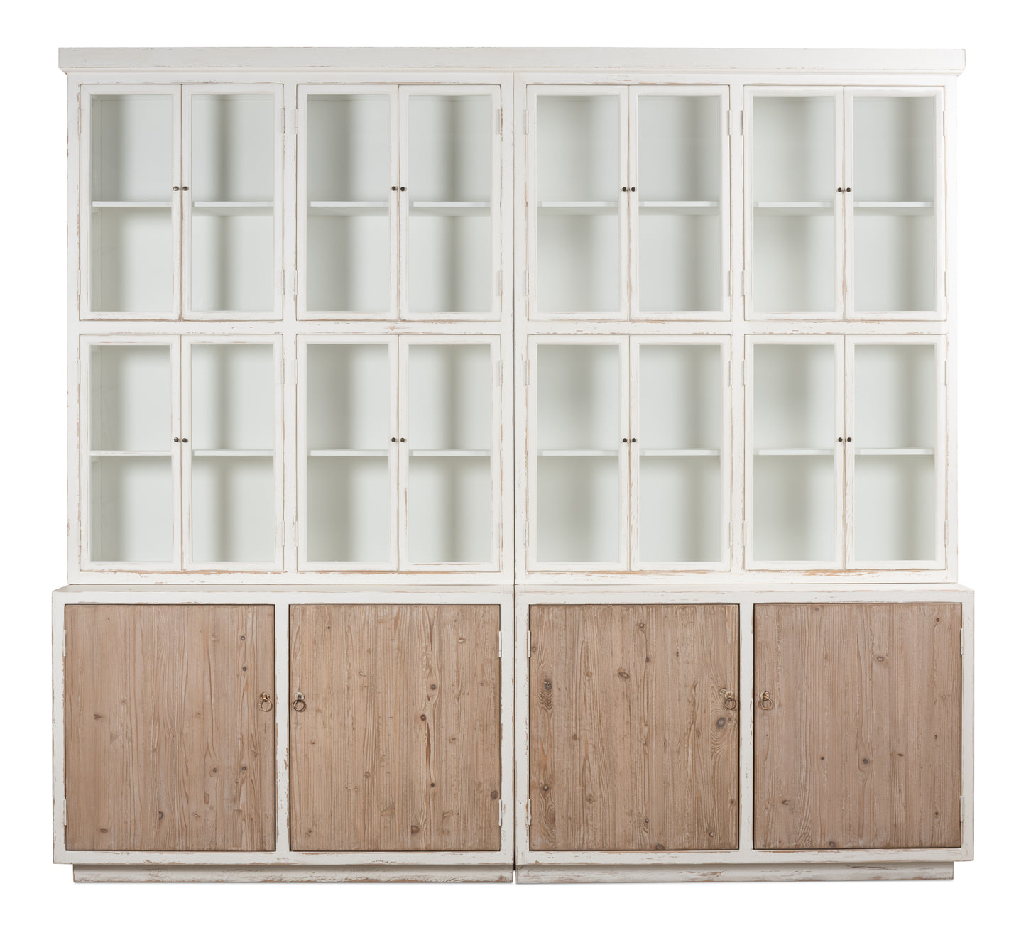 Sarreid - Connor Bookcase - White - Transitional