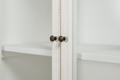 Sarreid - Connor Bookcase - White - Transitional