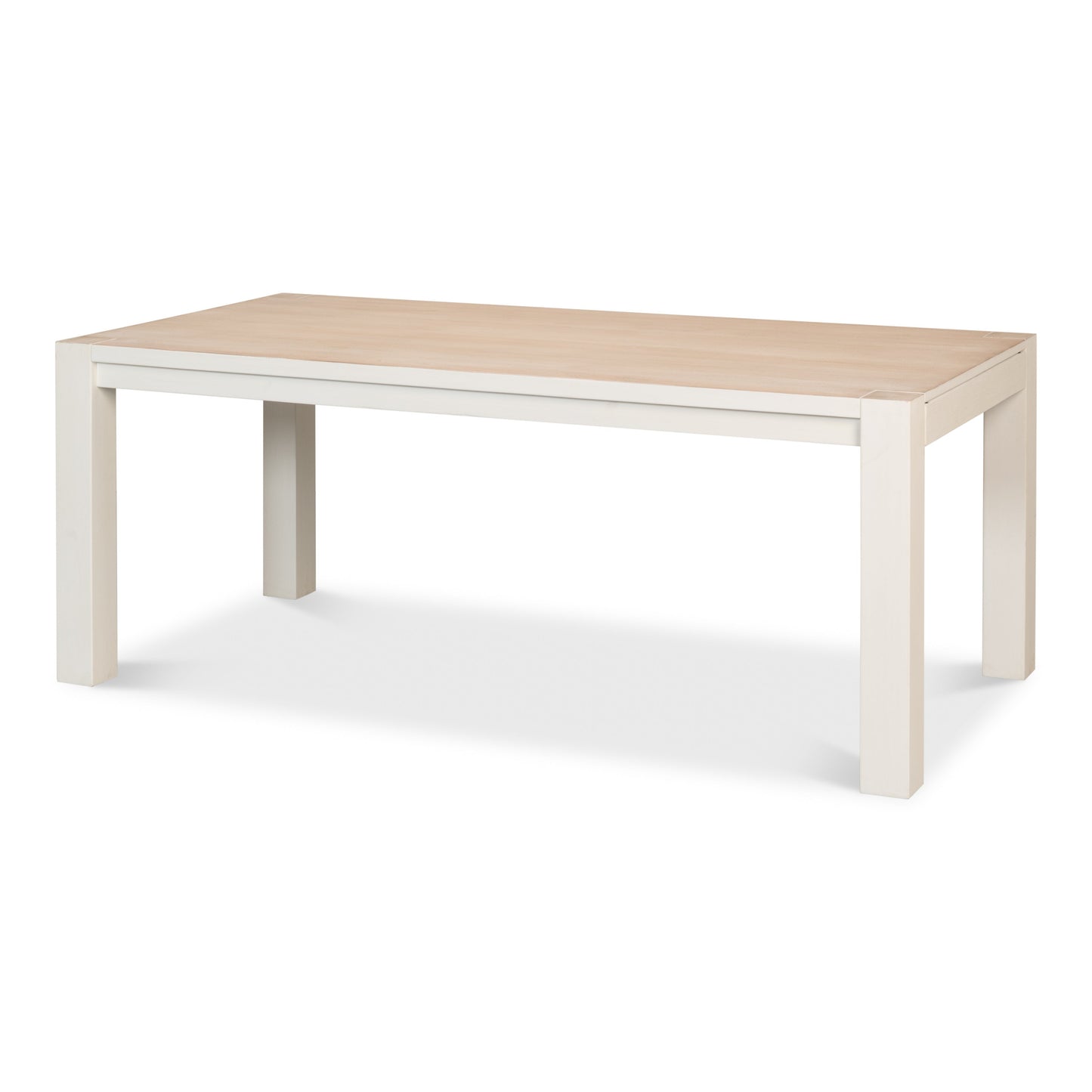 Sarreid - Duncan Dining Table - White - Transitional - extendable