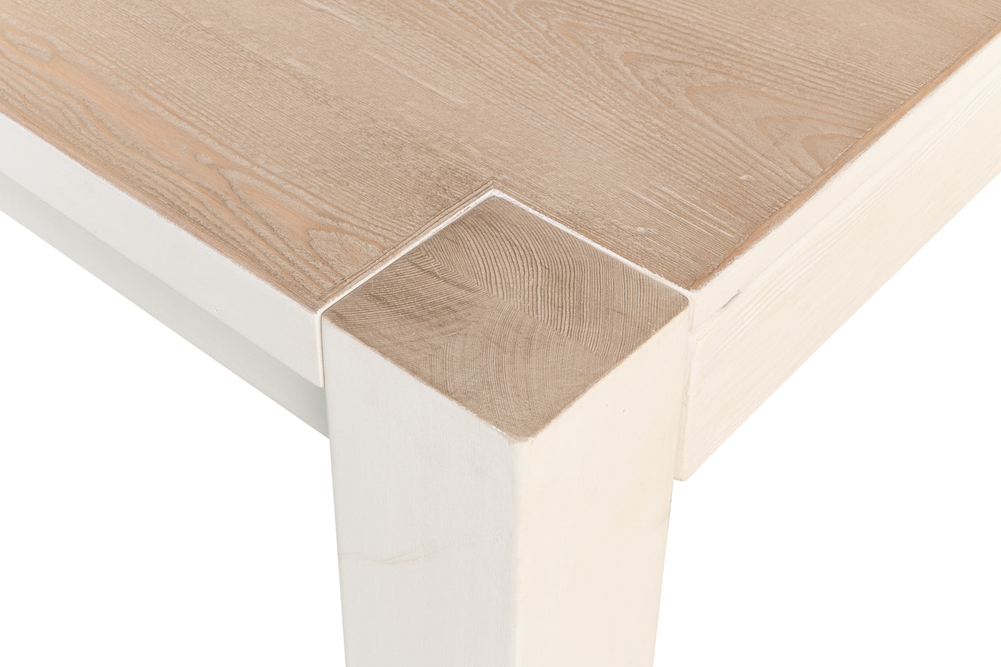 Sarreid - Duncan Dining Table - White - Transitional - extendable