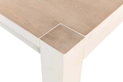 Sarreid - Duncan Dining Table - White - Transitional - extendable