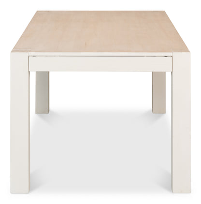 Sarreid - Duncan Dining Table - White - Transitional - extendable