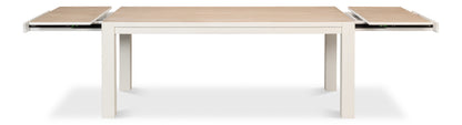 Sarreid - Duncan Dining Table - White - Transitional - extendable