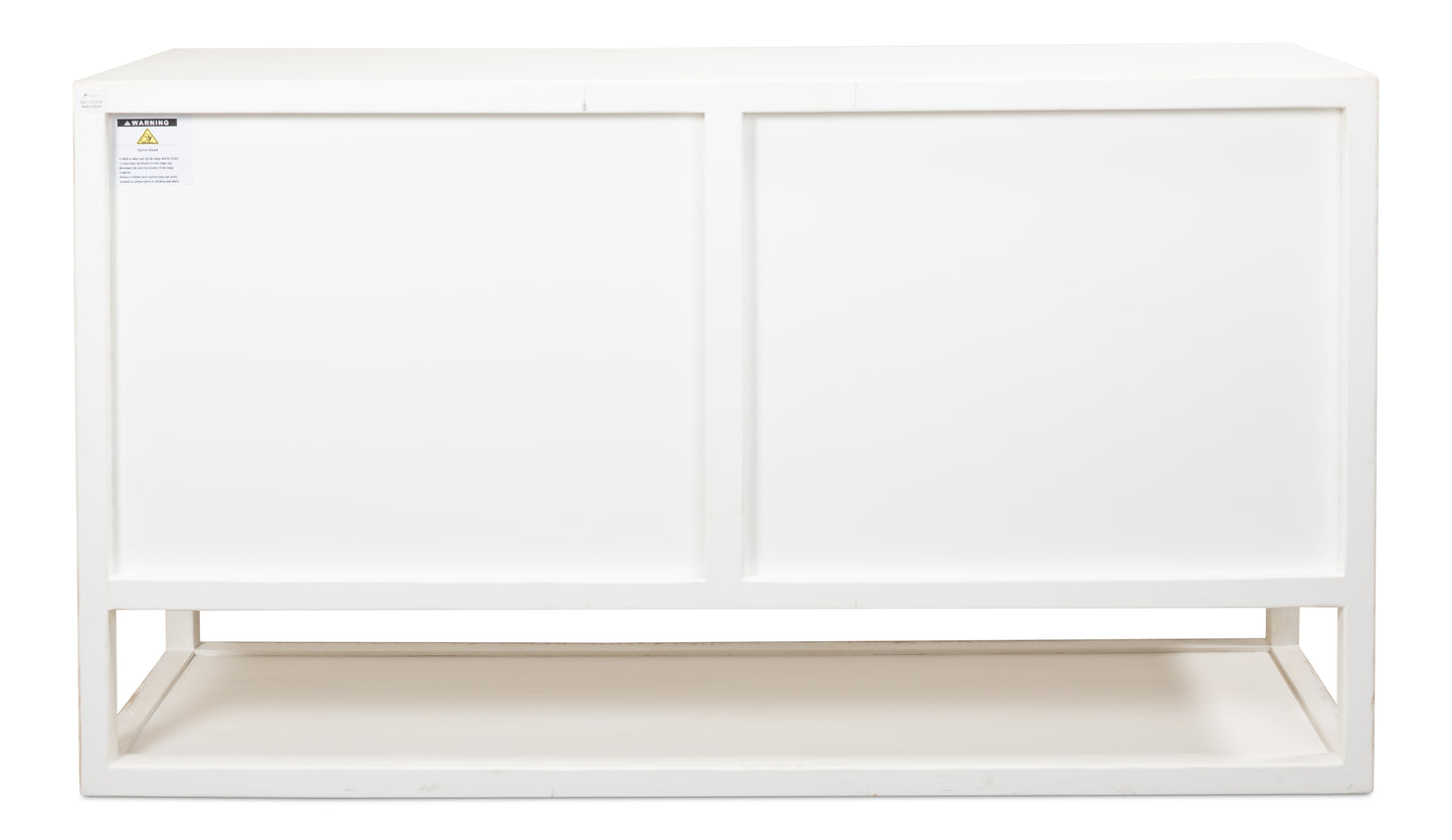 Sarreid - Connor Sideboard - White - Transitional