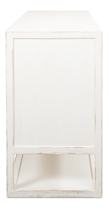 Sarreid - Connor Sideboard - White - Transitional