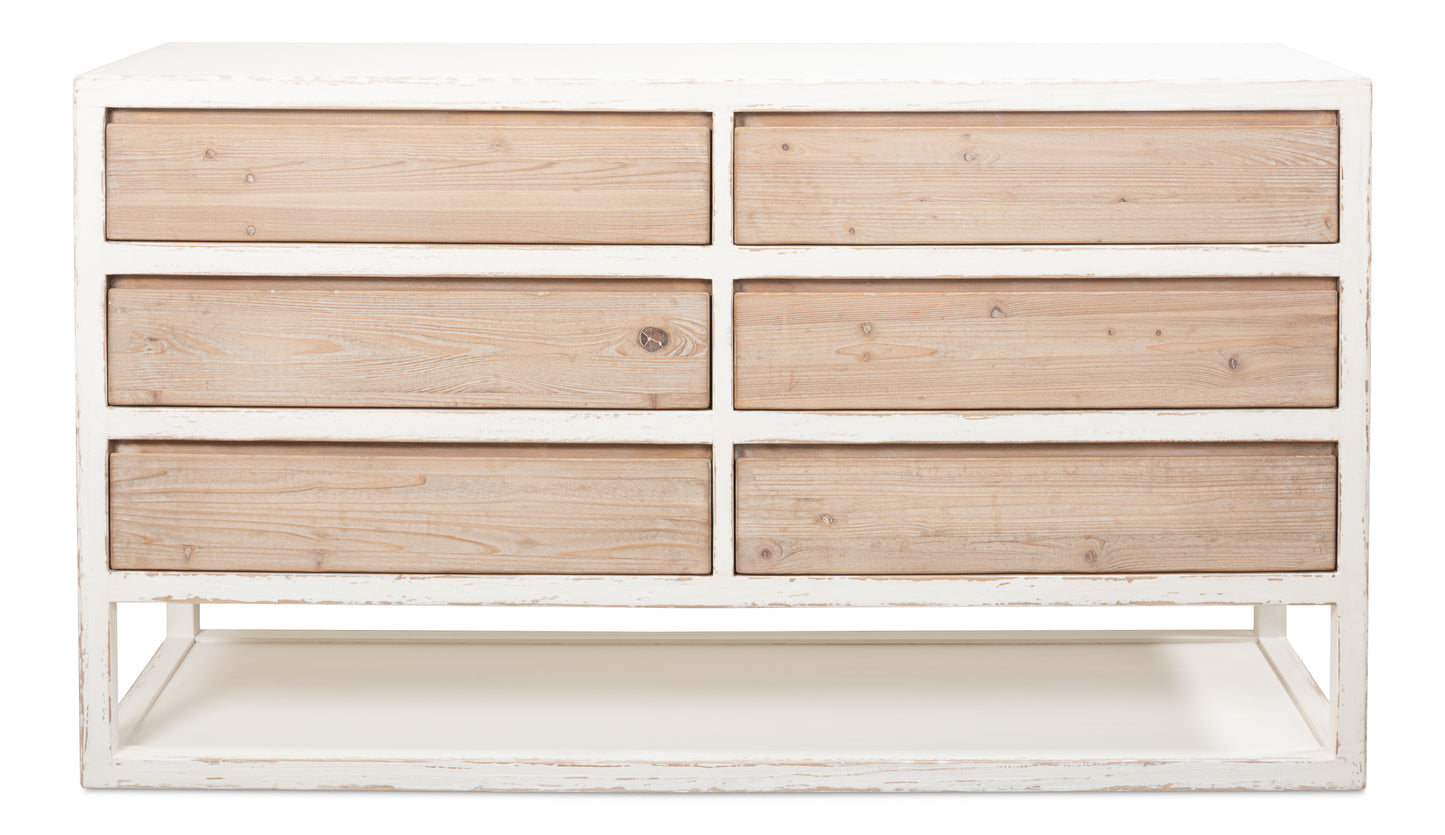 Sarreid - Connor Sideboard - White - Transitional
