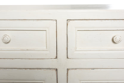 Sarreid - Ezra Sideboard  Antique White - White - Transitional