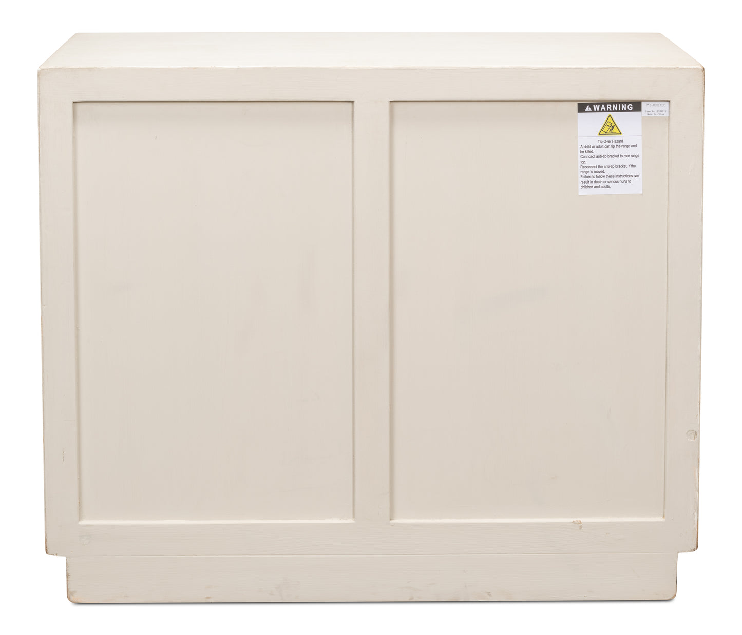 Sarreid - Argyle Sideboard  2 Doors  Antique White - White - Transitional