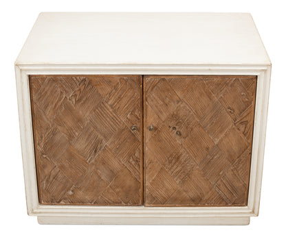 Sarreid - Argyle Sideboard  2 Doors  Antique White - White - Transitional