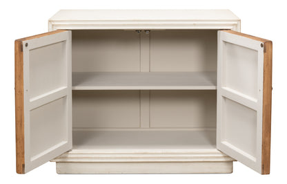 Sarreid - Argyle Sideboard  2 Doors  Antique White - White - Transitional