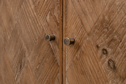 Sarreid - Argyle Sideboard  2 Doors  Antique White - White - Transitional