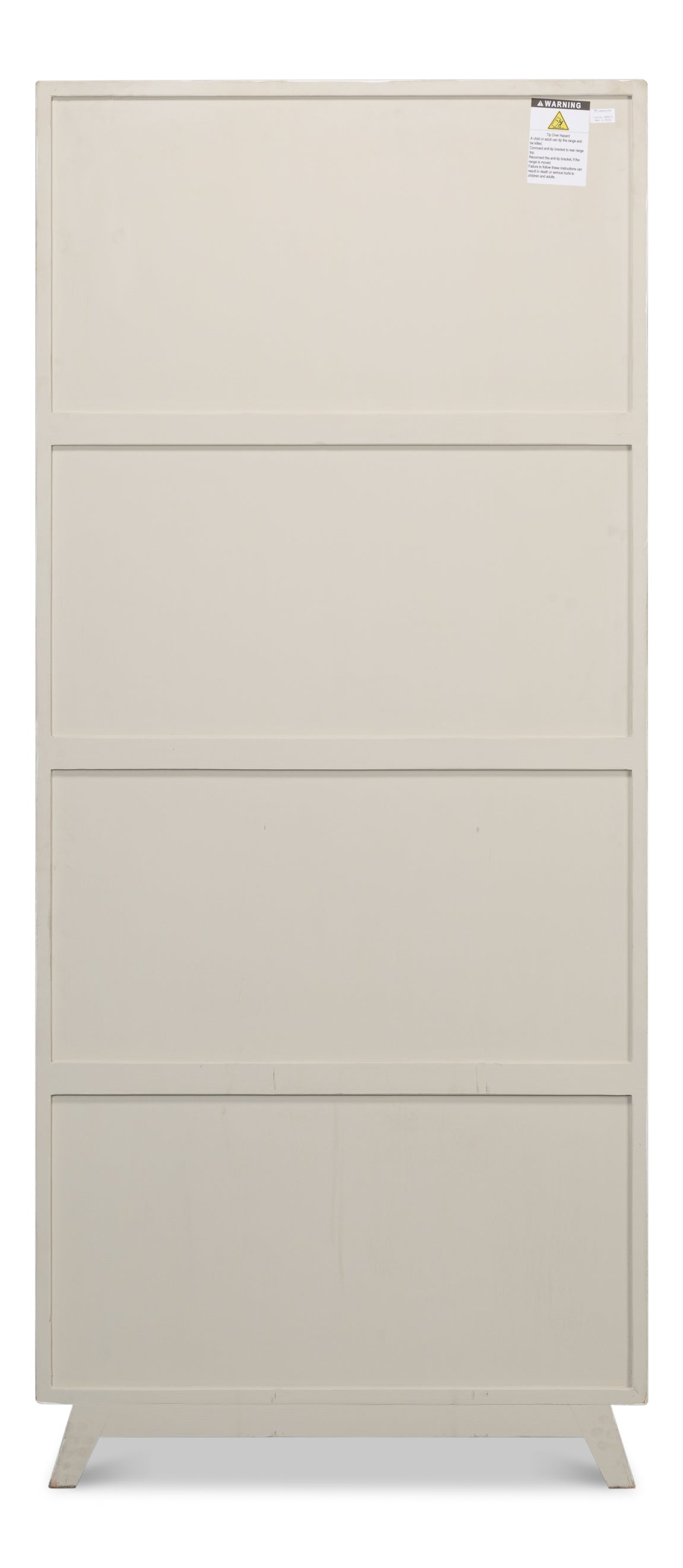 Sarreid - Lola Cupboard  Antique White - White - Transitional