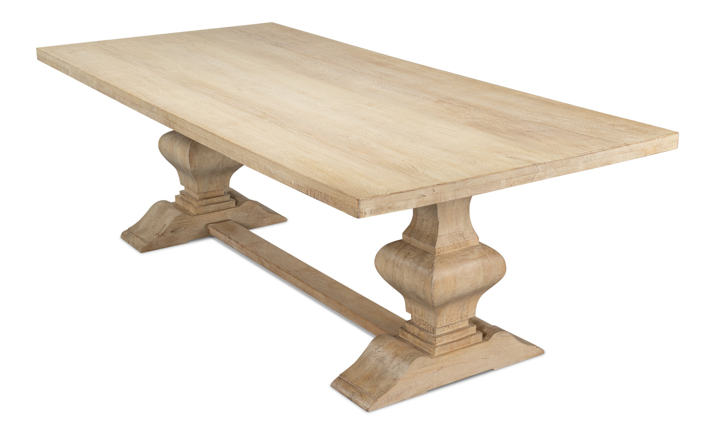 Sarreid - Wesley Dining Table - NATURAL - CoastalBeach