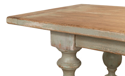 Sarreid - Owen Dining Table  Sage - Green - Transitional
