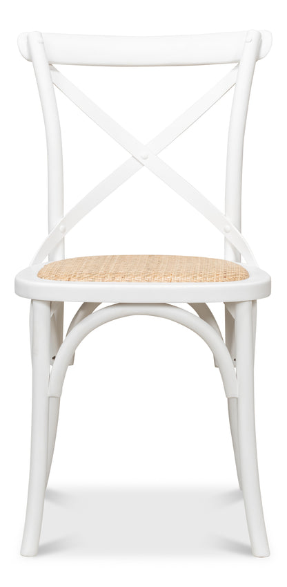 Sarreid - Tuileries Side Chair  White - White - FrenchCountry - set of 2