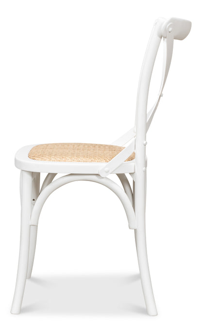 Sarreid - Tuileries Side Chair  White - White - FrenchCountry - set of 2