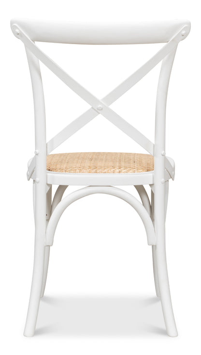 Sarreid - Tuileries Side Chair  White - White - FrenchCountry - set of 2