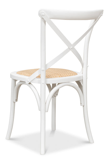 Sarreid - Tuileries Side Chair  White - White - FrenchCountry - set of 2