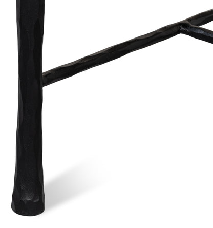 Sarreid - Kings Road Bench - White - Transitional