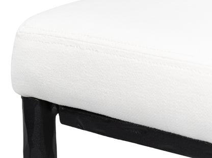 Sarreid - Kings Road Bench - White - Transitional