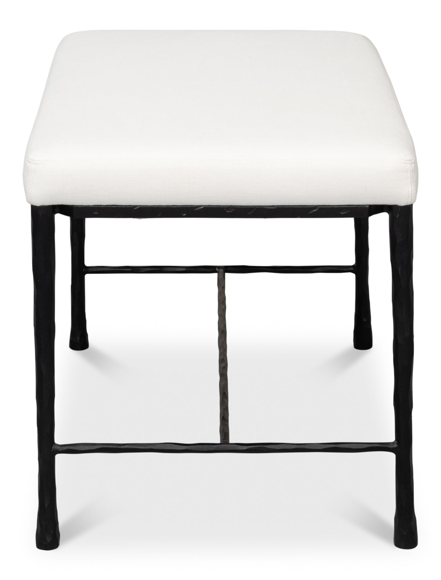 Sarreid - Kings Road Bench - White - Transitional