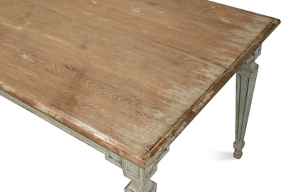 Sarreid - Elise Dining Table  Sage - Green - Transitional