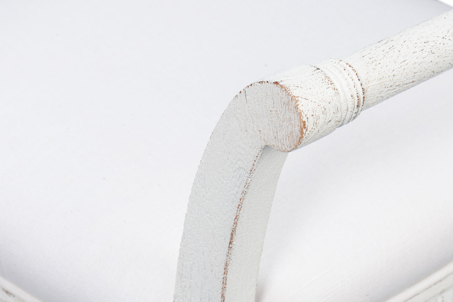 Sarreid - Gale Bungalow Bench - White - Transitional