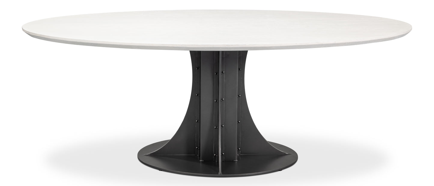 Sarreid - Aminah Dining Table - White - Transitional