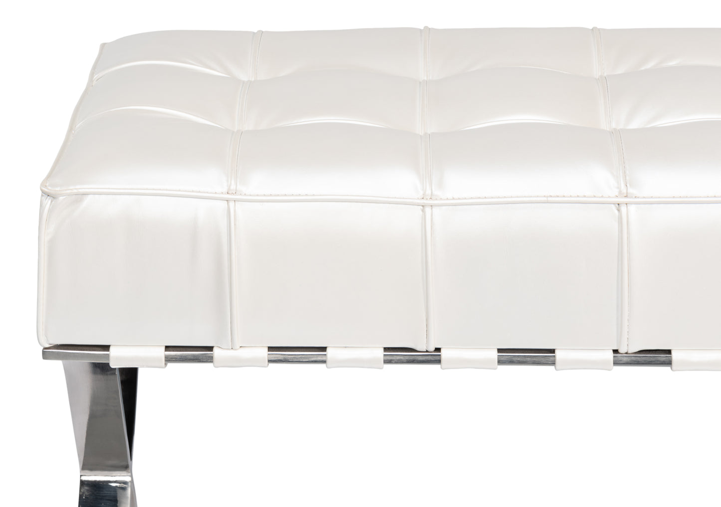 Sarreid - Catalunya Long Bench - White - Contemporary