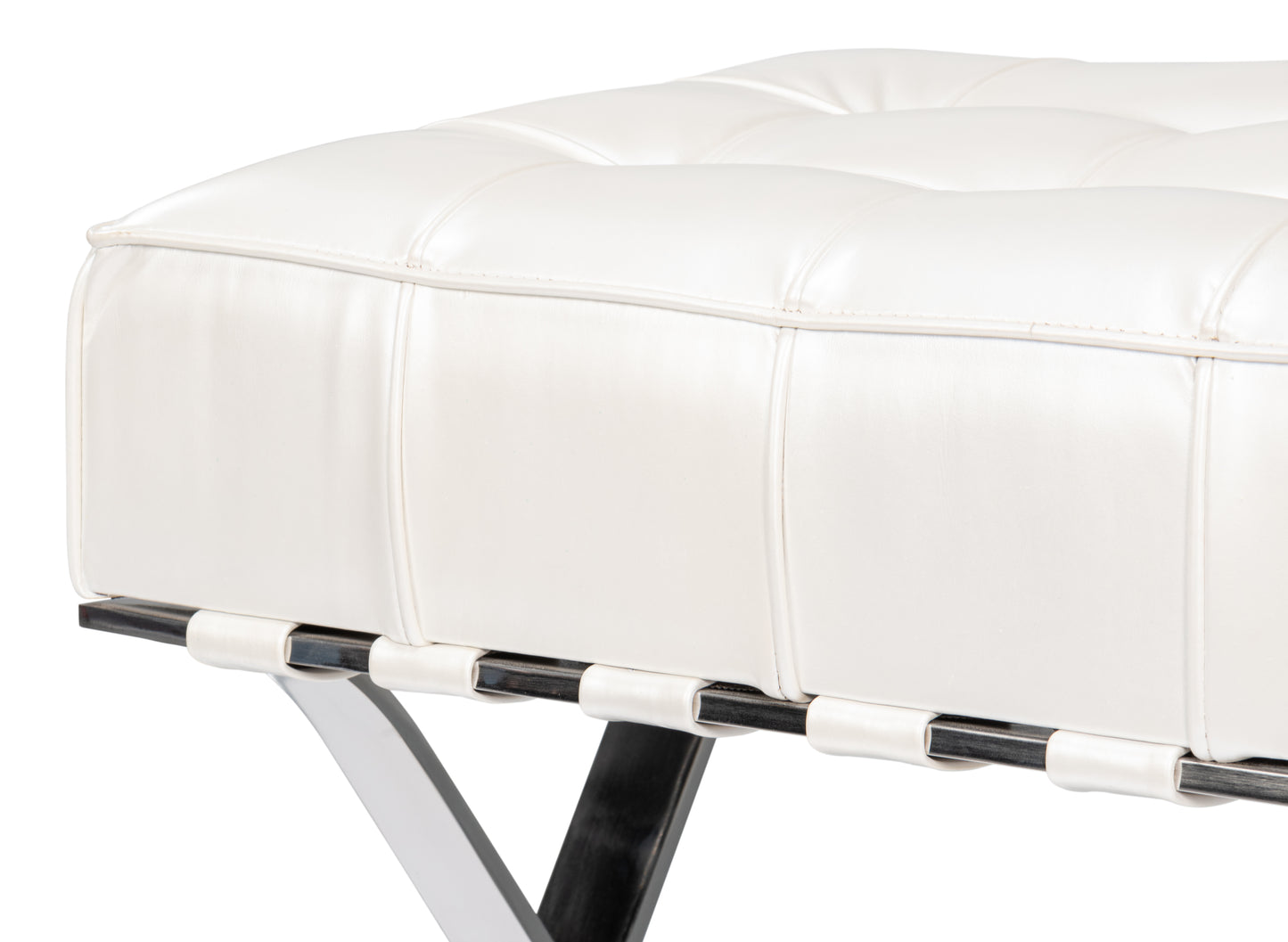 Sarreid - Catalunya Long Bench - White - Contemporary