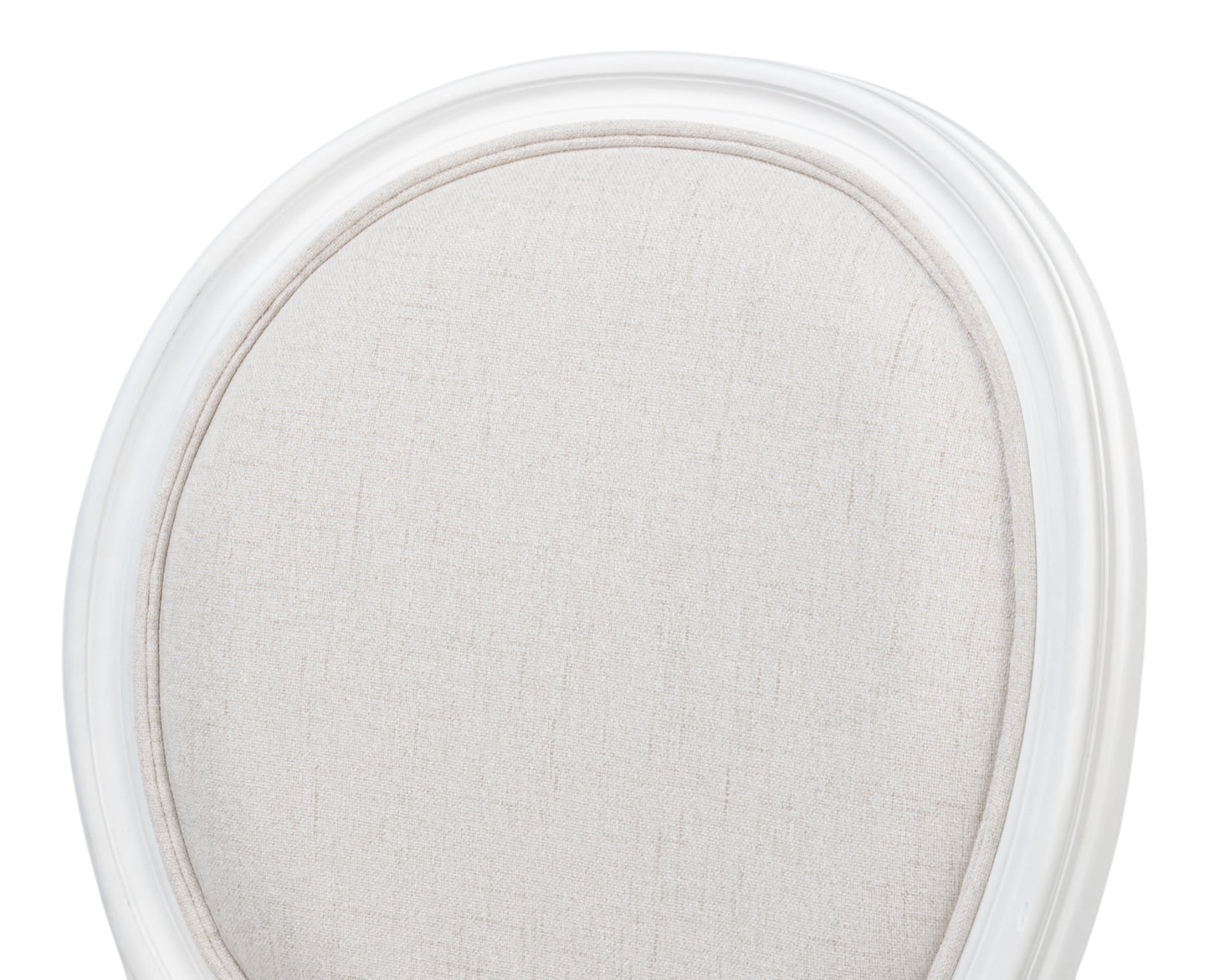 Sarreid - Oval Side Chair - White - Traditional - set of 2