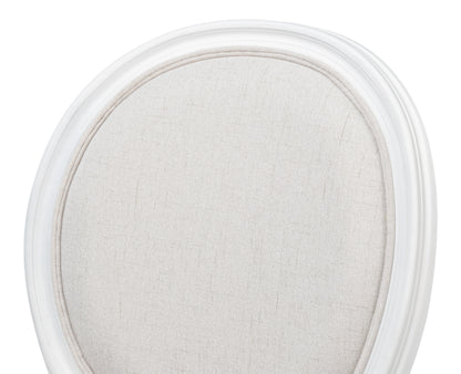 Sarreid - Oval Side Chair - White - Traditional - set of 2